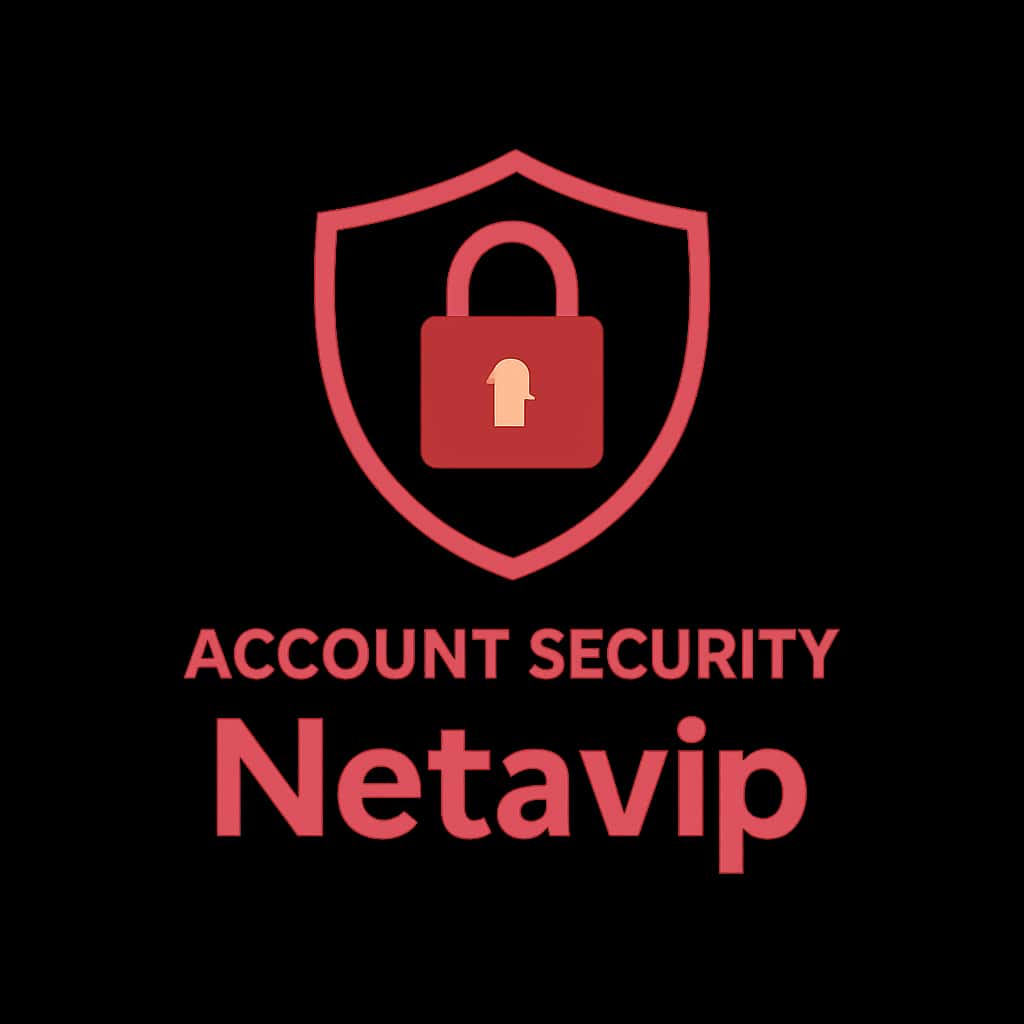 An icon illustrating the concept of account security for Netavip.