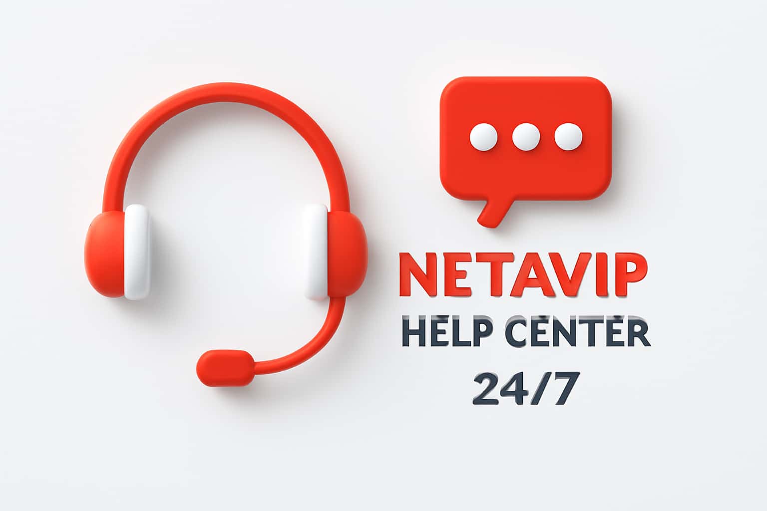 Netavip Help Center 24/7 Interface