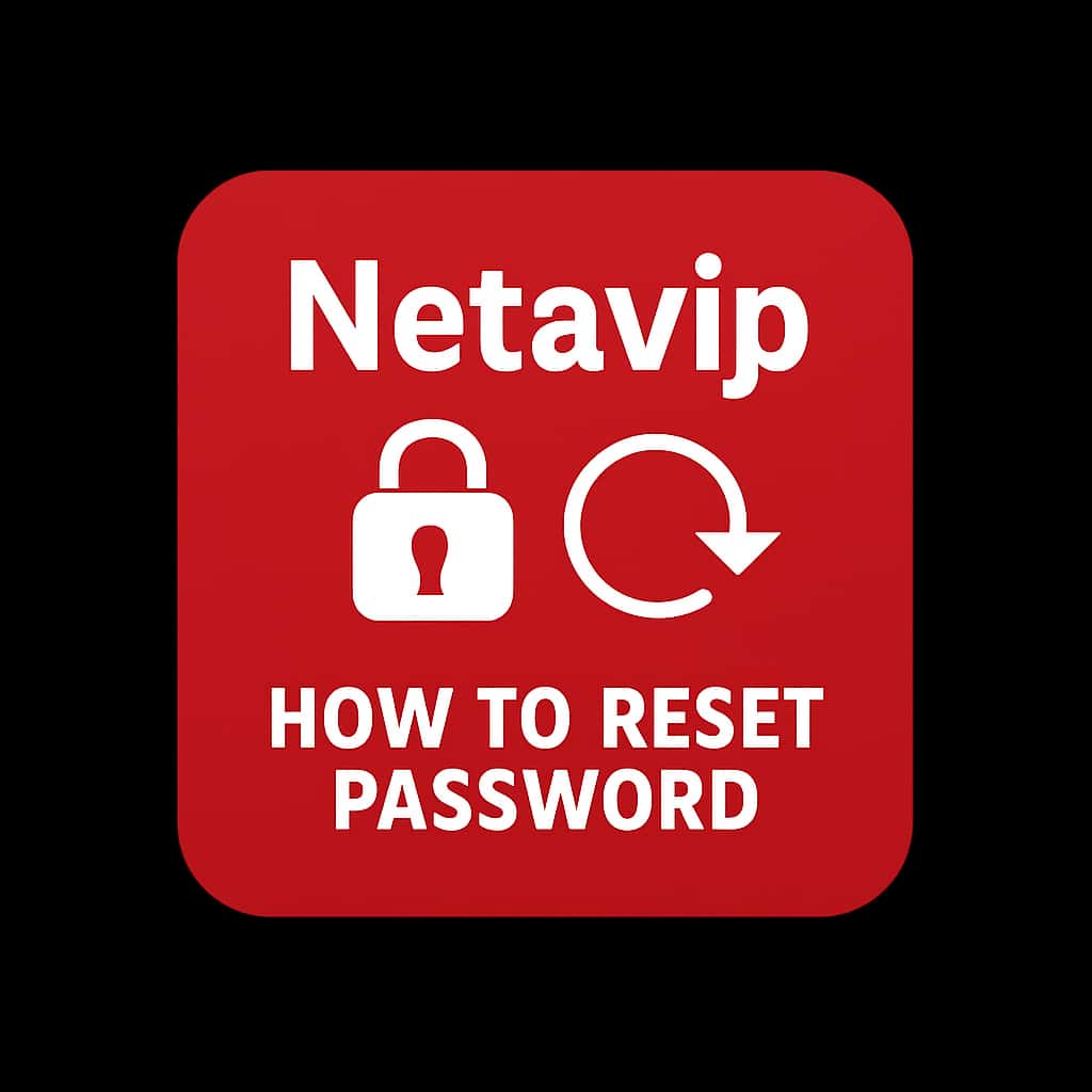 Icon representing the guide for resetting Netavip password.