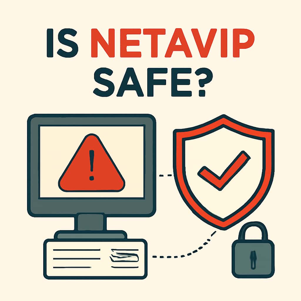 An educational diagram outlining the safety protocols of Netavip.