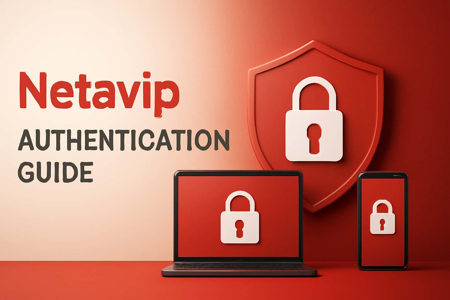 Neutral informational scene illustrating the Netavip Authentication Guide.
