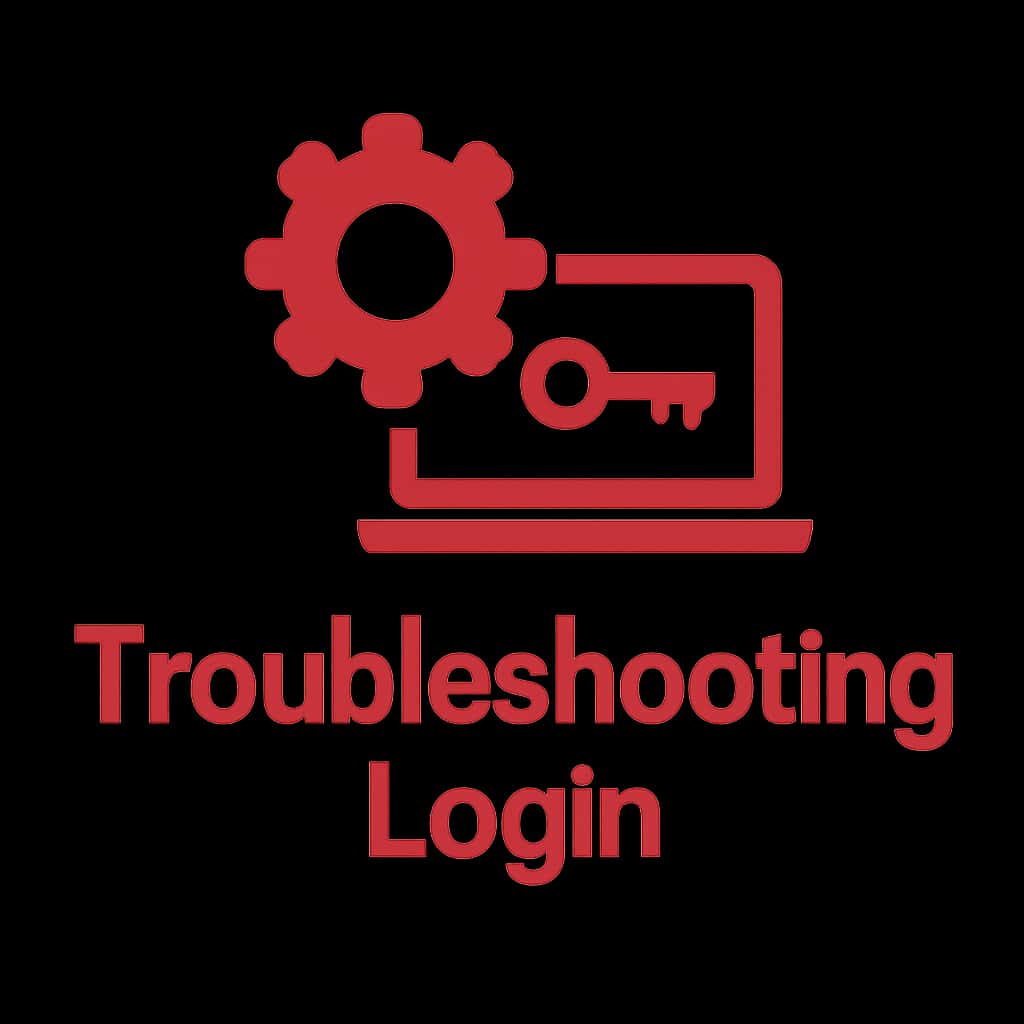 A concise badge design for Netavip login troubleshooting.